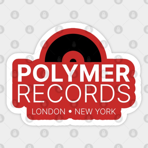 Polymer Records Sticker by Meta Cortex
